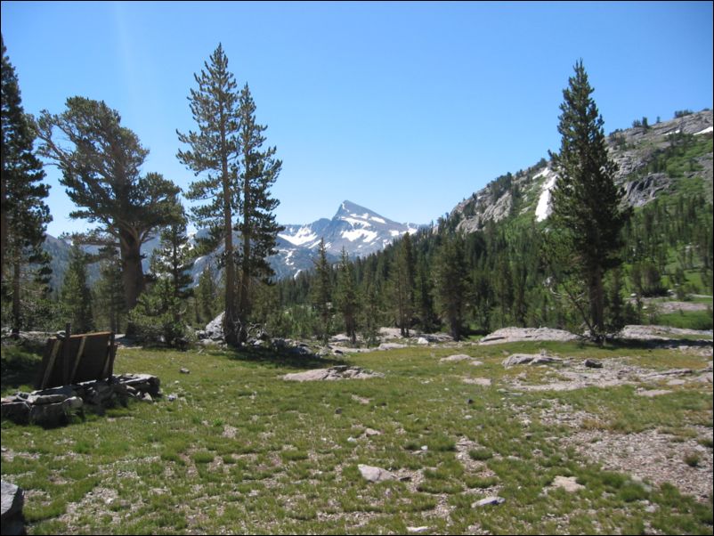 2005-07-23 Conness-White (00) Mt Dana from Sawmill campground TH